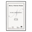 NuDell™ wholesale. Metal Poster Frame, Plastic Face, 24 X 36, Black. HSD Wholesale: Janitorial Supplies, Breakroom Supplies, Office Supplies.