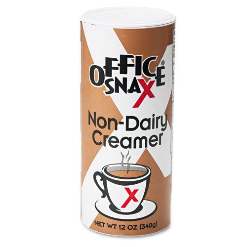 Office Snax® wholesale. Reclosable Canister Of Powder Non-dairy Creamer, 12oz, 24-carton. HSD Wholesale: Janitorial Supplies, Breakroom Supplies, Office Supplies.