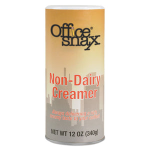 Office Snax® wholesale. Reclosable Powdered Non-dairy Creamer, 12 Oz Canister, 3-pack. HSD Wholesale: Janitorial Supplies, Breakroom Supplies, Office Supplies.