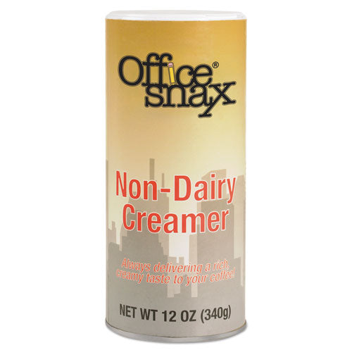 Office Snax® wholesale. Reclosable Canister Of Powder Non-dairy Creamer, 12oz. HSD Wholesale: Janitorial Supplies, Breakroom Supplies, Office Supplies.