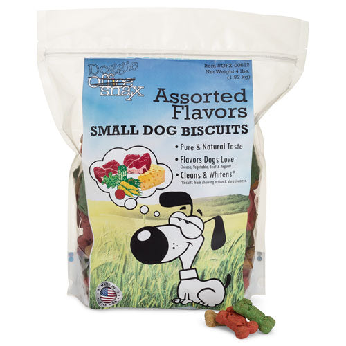 Office Snax® wholesale. Doggie Biscuits, Assorted, 4 Lb Bag. HSD Wholesale: Janitorial Supplies, Breakroom Supplies, Office Supplies.