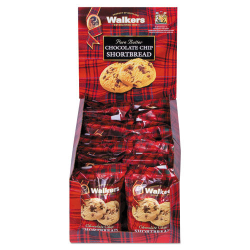 Walkers wholesale. Shortbread Cookies, Chocolate Chip Shortbread, 2.2 Oz Box. HSD Wholesale: Janitorial Supplies, Breakroom Supplies, Office Supplies.