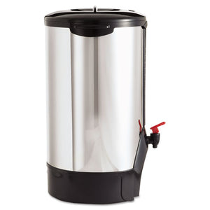 Coffee Pro wholesale. 100-cup Percolating Urn, Stainless Steel. HSD Wholesale: Janitorial Supplies, Breakroom Supplies, Office Supplies.