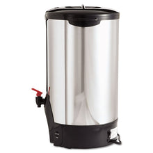 Load image into Gallery viewer, Coffee Pro wholesale. 100-cup Percolating Urn, Stainless Steel. HSD Wholesale: Janitorial Supplies, Breakroom Supplies, Office Supplies.