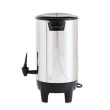 Load image into Gallery viewer, Coffee Pro wholesale. 30-cup Percolating Urn, Stainless Steel. HSD Wholesale: Janitorial Supplies, Breakroom Supplies, Office Supplies.