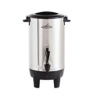 Coffee Pro wholesale. 30-cup Percolating Urn, Stainless Steel. HSD Wholesale: Janitorial Supplies, Breakroom Supplies, Office Supplies.