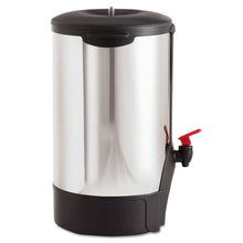 Load image into Gallery viewer, Coffee Pro wholesale. 50-cup Percolating Urn, Stainless Steel. HSD Wholesale: Janitorial Supplies, Breakroom Supplies, Office Supplies.