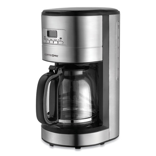 Coffee Pro wholesale. Home-office Euro Style Coffee Maker, Stainless Steel. HSD Wholesale: Janitorial Supplies, Breakroom Supplies, Office Supplies.