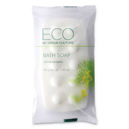 Eco By Green Culture wholesale. Bath Massage Bar, Clean Scent, 1.06 Oz, 300-carton. HSD Wholesale: Janitorial Supplies, Breakroom Supplies, Office Supplies.