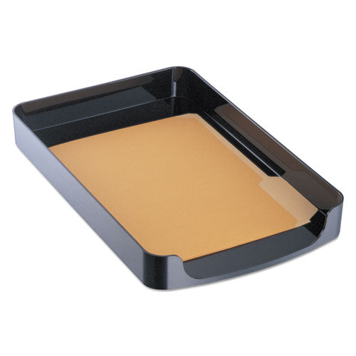 Officemate wholesale. 2200 Series Front-loading Desk Tray, 1 Section, Legal Size Files, 10.25" X 15.38" X 2", Black. HSD Wholesale: Janitorial Supplies, Breakroom Supplies, Office Supplies.