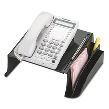 Load image into Gallery viewer, Officemate wholesale. Officemate 2200 Series Telephone Stand, 12 1-4&quot;w X 10 1-2&quot;d X 5 1-4&quot;h, Black. HSD Wholesale: Janitorial Supplies, Breakroom Supplies, Office Supplies.