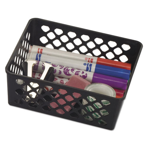 Officemate wholesale. Recycled Supply Basket, 6.125" X 5" X 2.375", Black, 3-pack. HSD Wholesale: Janitorial Supplies, Breakroom Supplies, Office Supplies.