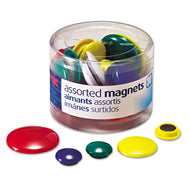 Officemate wholesale. Assorted Magnets, Circles, Assorted Sizes And Colors, 30-tub. HSD Wholesale: Janitorial Supplies, Breakroom Supplies, Office Supplies.