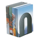 Officemate wholesale. Heavy Duty Bookends, Nonskid, 8" X 8" X 10", Steel, Black. HSD Wholesale: Janitorial Supplies, Breakroom Supplies, Office Supplies.