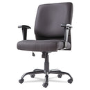 OIF wholesale. Big And Tall Swivel-tilt Mid-back Chair, Supports Up To 450 Lbs, Black Seat-black Back, Black Base. HSD Wholesale: Janitorial Supplies, Breakroom Supplies, Office Supplies.
