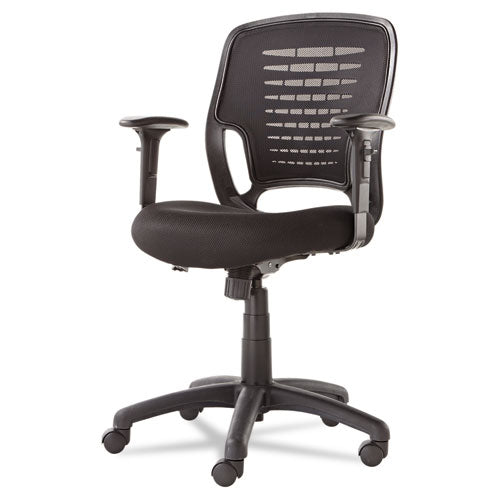 OIF wholesale. Swivel-tilt Mesh Task Chair, Supports Up To 250 Lbs, Black Seat-black Back, Black Base. HSD Wholesale: Janitorial Supplies, Breakroom Supplies, Office Supplies.