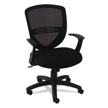 Load image into Gallery viewer, OIF wholesale. Swivel-tilt Mesh Mid-back Task Chair, Supports Up To 250 Lbs., Black Seat-black Back, Black Base. HSD Wholesale: Janitorial Supplies, Breakroom Supplies, Office Supplies.