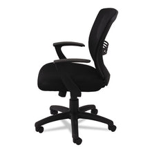 Load image into Gallery viewer, OIF wholesale. Swivel-tilt Mesh Mid-back Task Chair, Supports Up To 250 Lbs., Black Seat-black Back, Black Base. HSD Wholesale: Janitorial Supplies, Breakroom Supplies, Office Supplies.