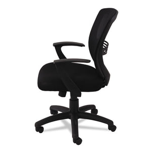 OIF wholesale. Swivel-tilt Mesh Mid-back Task Chair, Supports Up To 250 Lbs., Black Seat-black Back, Black Base. HSD Wholesale: Janitorial Supplies, Breakroom Supplies, Office Supplies.