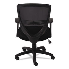 Load image into Gallery viewer, OIF wholesale. Swivel-tilt Mesh Mid-back Task Chair, Supports Up To 250 Lbs., Black Seat-black Back, Black Base. HSD Wholesale: Janitorial Supplies, Breakroom Supplies, Office Supplies.