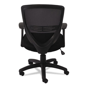 OIF wholesale. Swivel-tilt Mesh Mid-back Task Chair, Supports Up To 250 Lbs., Black Seat-black Back, Black Base. HSD Wholesale: Janitorial Supplies, Breakroom Supplies, Office Supplies.