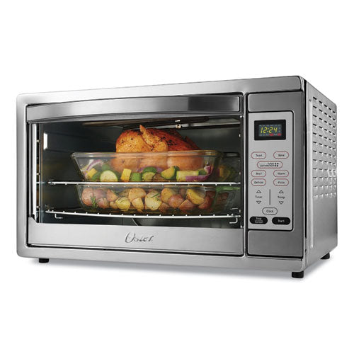 Oster® wholesale. Extra Large Digital Countertop Oven, 21.65 X 19.2 X 12.91, Stainless Steel. HSD Wholesale: Janitorial Supplies, Breakroom Supplies, Office Supplies.