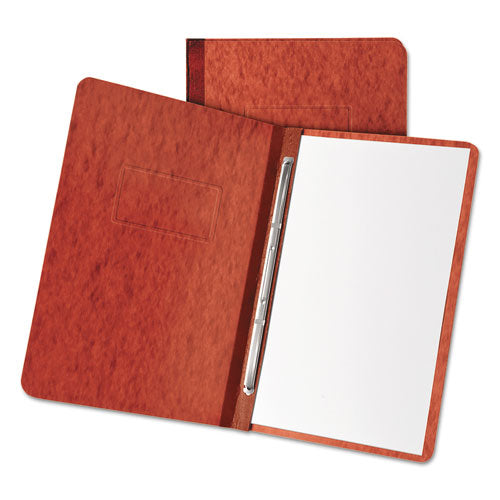 Oxford™ wholesale. Pressboard Report Cover, 2 Prong Fastener, Letter, 3" Capacity, Red. HSD Wholesale: Janitorial Supplies, Breakroom Supplies, Office Supplies.