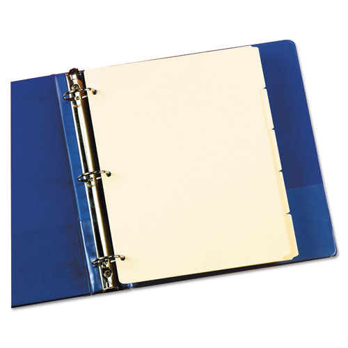 Oxford™ wholesale. Write-on Tab Dividers, 5-tab, 11 X 8.5, Manila, 20 Sets. HSD Wholesale: Janitorial Supplies, Breakroom Supplies, Office Supplies.