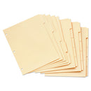 Oxford™ wholesale. Write-on Tab Dividers, 5-tab, 11 X 8.5, Manila, 20 Sets. HSD Wholesale: Janitorial Supplies, Breakroom Supplies, Office Supplies.
