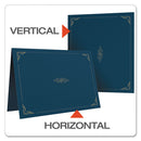 Oxford™ wholesale. Certificate Holder, 11 1-4 X 8 3-4, Dark Blue, 5-pack. HSD Wholesale: Janitorial Supplies, Breakroom Supplies, Office Supplies.