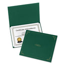 Oxford™ wholesale. Certificate Holder, 11 1-4 X 8 3-4, Green, 5-pack. HSD Wholesale: Janitorial Supplies, Breakroom Supplies, Office Supplies.