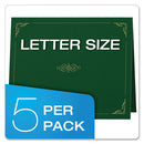 Oxford™ wholesale. Certificate Holder, 11 1-4 X 8 3-4, Green, 5-pack. HSD Wholesale: Janitorial Supplies, Breakroom Supplies, Office Supplies.