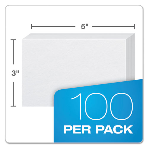 Oxford™ wholesale. Unruled Index Cards, 3 X 5, White, 100-pack. HSD Wholesale: Janitorial Supplies, Breakroom Supplies, Office Supplies.