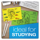 Oxford™ wholesale. Ruled Index Cards, 3 X 5, Glow Green-yellow, Orange-pink, 100-pack. HSD Wholesale: Janitorial Supplies, Breakroom Supplies, Office Supplies.