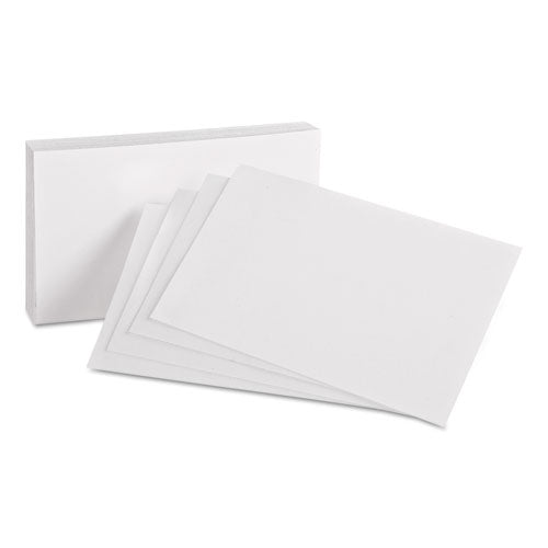 Oxford™ wholesale. Unruled Index Cards, 4 X 6, White, 100-pack. HSD Wholesale: Janitorial Supplies, Breakroom Supplies, Office Supplies.