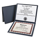 Oxford™ wholesale. Diploma Cover, 12 1-2 X 10 1-2, Navy. HSD Wholesale: Janitorial Supplies, Breakroom Supplies, Office Supplies.