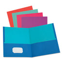 Oxford™ wholesale. Twisted Twin Textured Pocket Folders, Letter, Assorted, 10-pack, 20 Packs-carton. HSD Wholesale: Janitorial Supplies, Breakroom Supplies, Office Supplies.