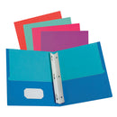 Oxford™ wholesale. Twisted Twin Smooth Pocket Folder W-fasteners, Letter, Assorted, 10-pack, 20 Packs-carton. HSD Wholesale: Janitorial Supplies, Breakroom Supplies, Office Supplies.