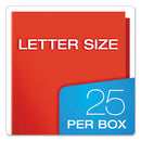 Oxford™ wholesale. High Gloss Laminated Paperboard Folder, 100-sheet Capacity, Red, 25-box. HSD Wholesale: Janitorial Supplies, Breakroom Supplies, Office Supplies.