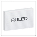 Oxford™ wholesale. Ruled Index Cards, 5 X 8, White, 100-pack. HSD Wholesale: Janitorial Supplies, Breakroom Supplies, Office Supplies.