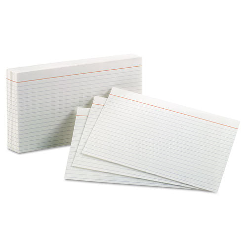 Oxford™ wholesale. Ruled Index Cards, 5 X 8, White, 100-pack. HSD Wholesale: Janitorial Supplies, Breakroom Supplies, Office Supplies.