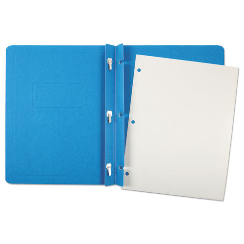 Oxford™ wholesale. Report Cover, 3 Fasteners, Panel And Border Cover, Letter, Light Blue, 25-box. HSD Wholesale: Janitorial Supplies, Breakroom Supplies, Office Supplies.