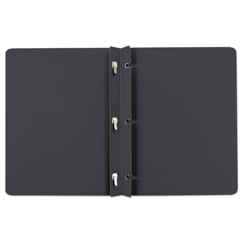 Oxford™ wholesale. Report Cover, 3 Fasteners, Panel And Border Cover, Letter, Black, 25-box. HSD Wholesale: Janitorial Supplies, Breakroom Supplies, Office Supplies.