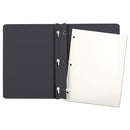 Oxford™ wholesale. Report Cover, 3 Fasteners, Panel And Border Cover, Letter, Black, 25-box. HSD Wholesale: Janitorial Supplies, Breakroom Supplies, Office Supplies.