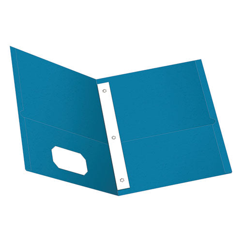 Oxford™ wholesale. Twin-pocket Folders With 3 Fasteners, Letter, 1-2" Capacity, Light Blue, 25-box. HSD Wholesale: Janitorial Supplies, Breakroom Supplies, Office Supplies.