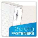 Oxford™ wholesale. Twin-pocket Folders With 3 Fasteners, Letter, 1-2" Capacity, White, 25-box. HSD Wholesale: Janitorial Supplies, Breakroom Supplies, Office Supplies.