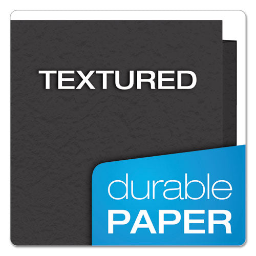 Oxford™ wholesale. Twin-pocket Folders With 3 Fasteners, Letter, 1-2" Capacity, Black 25-box. HSD Wholesale: Janitorial Supplies, Breakroom Supplies, Office Supplies.