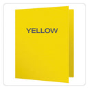 Oxford™ wholesale. Twin-pocket Folders With 3 Fasteners, Letter, 1-2" Capacity, Yellow, 25-box. HSD Wholesale: Janitorial Supplies, Breakroom Supplies, Office Supplies.