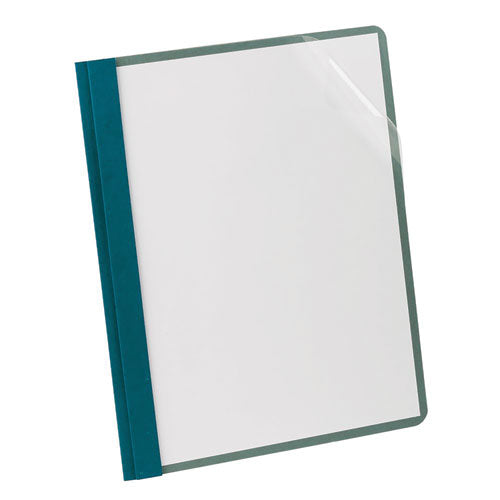 Oxford™ wholesale. Earthwise By Oxford Recycled Clear Front Report Covers, Letter Size, Blue, 25-bx. HSD Wholesale: Janitorial Supplies, Breakroom Supplies, Office Supplies.