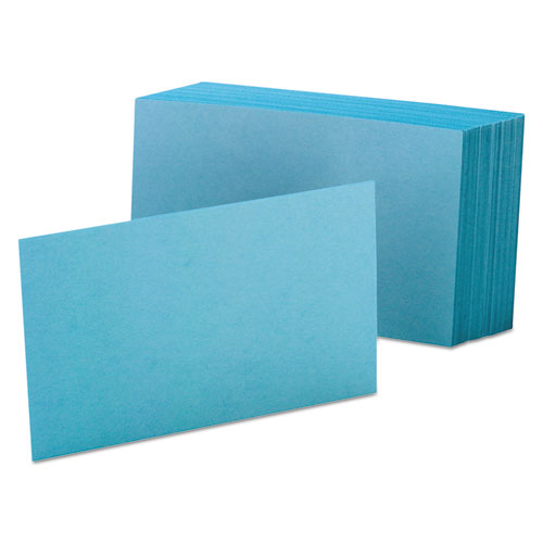 Oxford™ wholesale. Unruled Index Cards, 4 X 6, Blue, 100-pack. HSD Wholesale: Janitorial Supplies, Breakroom Supplies, Office Supplies.